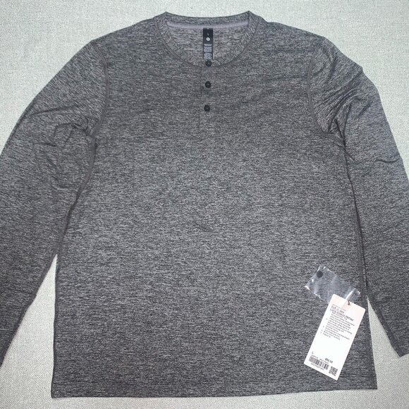 Lululemon NWT Soft Jersey Long-Sleeve Henley L - Picture 1 of 15